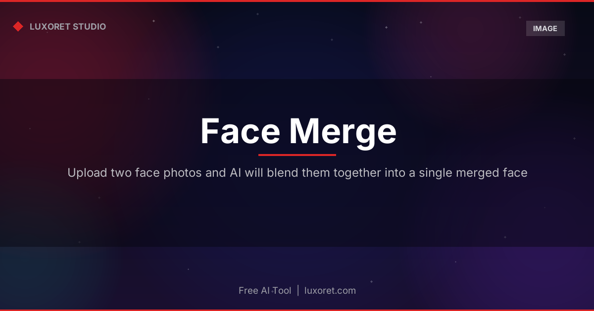 Free Face Merge: Blend Two Faces Together with AI Online - Luxoret