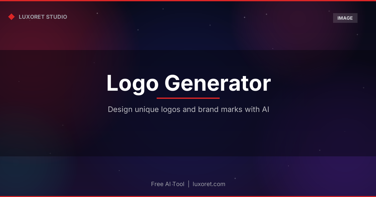 Free AI Logo Generator: Design a Logo from Text Online - Luxoret