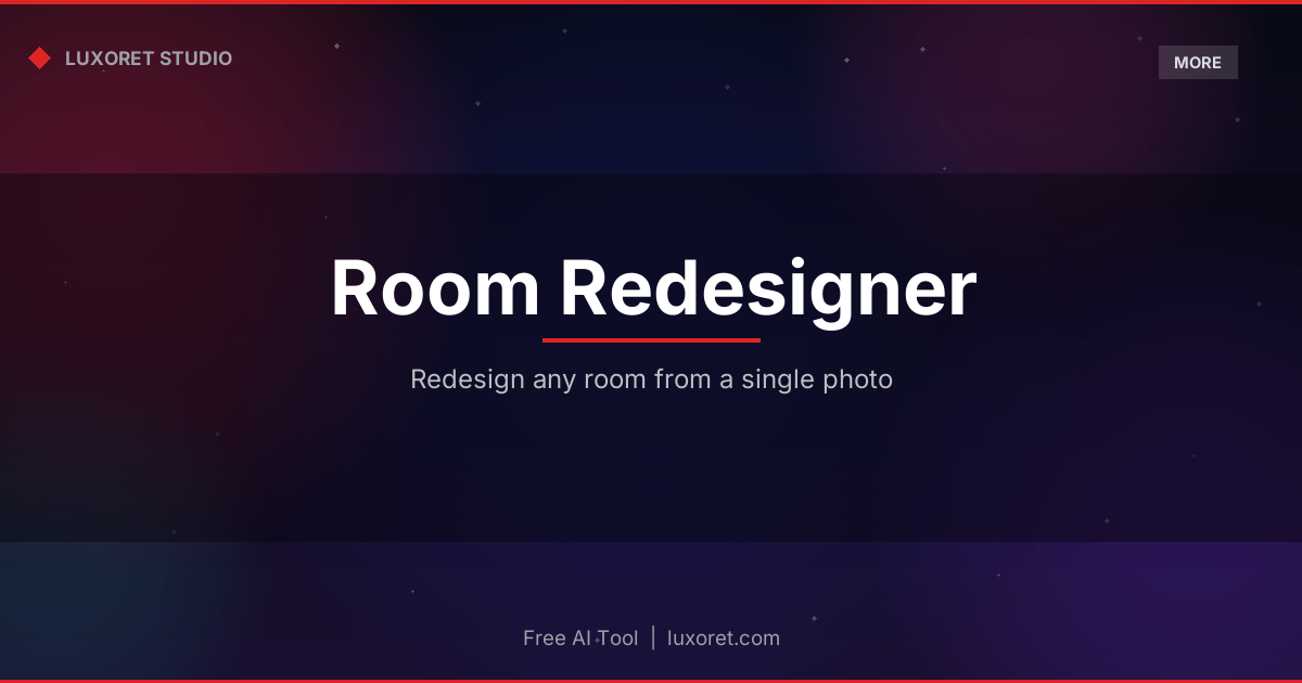 Free AI Room Redesigner: Redecorate Any Room from a Photo - Luxoret